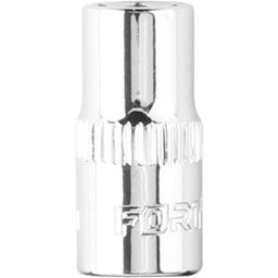 Soquete Sextavado em Cromo Vanádio 7 mm com Encaixe 1/4 Pol. FORTGPRO-FG0028.FM