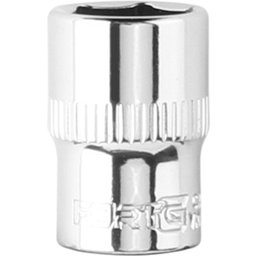 Soquete Sextavado em Cromo Vanádio 12mm com Encaixe 1/4 Pol. FORTGPRO-FG0033.FM
