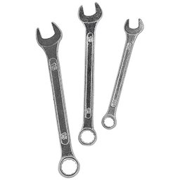 Chave Combinada de Aço Carbono com 3 Unidades WESTERN-C-03