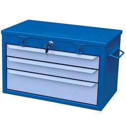Caixa Gabinete Azul com 3 Gavetas FERCAR-1457