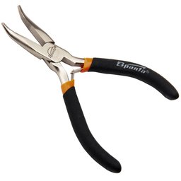 Mini Alicate Bico Meia Cana Curvo Niquelado 130mm 5 Pol. com Cabo Dupla Injeção SPARTA-1782255