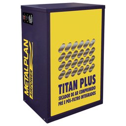 Secador por Refrigeração com Pré e Pós-Filtros Integrados 70PCM 220V. METALPLAN-TITANPLUS070