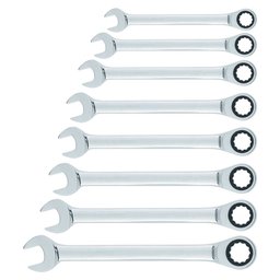 Jogo de Chaves Combinada 8 a 19mm com Catraca 8 Peças STELS-1451455