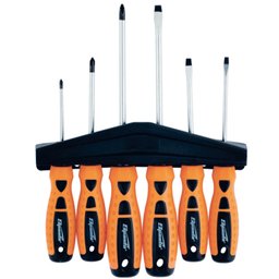 Jogo de Chaves de Fenda e Philips com 6 Peças SPARTA-1178255
