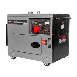 Gerador á Diesel Cabinado 418cc 6,5Kva Trifásico 380V com Partida Elétrica TDG7000SE3XP TOYAMA-251-072