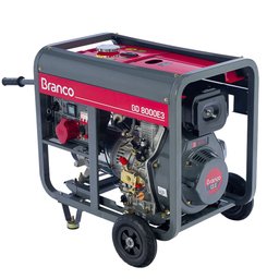 Gerador de Energia à Diesel BD-8000 E3 8,0kVA Trifásico 380V Partida Elétrica BRANCO-9031424