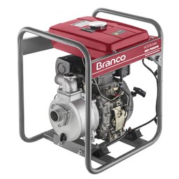 Motobomba Autoescorvante à Diesel BD 705 7,0CV 3 Pol. com Partida Elétrica BRANCO-90304213
