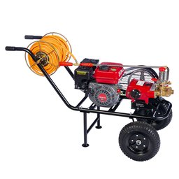 Pulverizador Estacionário 30-45L/min com Motor e Carrinho de Transporte BRANCO-90315530