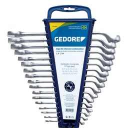 Jogo De Chave Combinada de 6 a 22 mm com 17 Peças GEDORE-1B-17M
