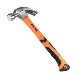 Martelo Unha 32cm e 16Oz com Suporte Magnético e Apoio para Pregos FORTGPRO-FG8008K