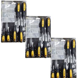 Kit com 3 Jogos de Ferramentas com 106 Peças TITANIUM-K6735