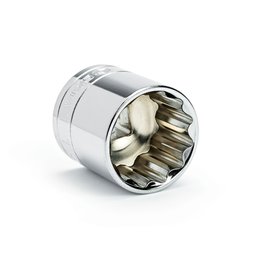 Soquete Estriado 30mm com Encaixe 1/2Pol. SATA-ST13617SC
