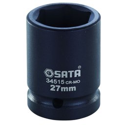 Soquete de Impacto Sextavado de 17mm com Encaixe de 3/4 Pol. SATA-ST34505SC