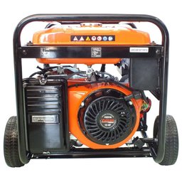 Gerador de Energia à Gasolina VGE8100 4T Partida Elétrica com Bateria 6.5kVA Bivolt VULCAN-56532