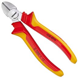 Alicate de Corte Diagonal Cr-V 5.1/2 Pol. VDE H Isolado EN 60900 VDE 8314 - 140 H GEDORE-91897