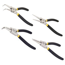 Alicate para Anéis Jogo com 4 Peças 6 1/2 Pol. 165 mm e 7 Pol. 178 mm VONDER-3662004007