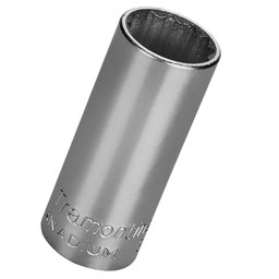 Soquete Estriado Longo em Cr-V 17mm com Encaixe de 3/8 Pol. TRAMONTINA PRO-44868117