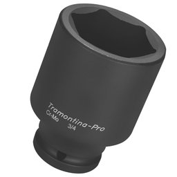 Soquete de Impacto de 46mm Sextavado Longo com Encaixe de 3/4 Pol. TRAMONTINA PRO-44893146