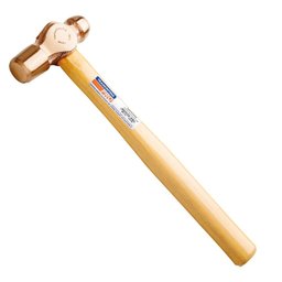 Martelo Bola em Cobre-Berílio com Cabo de Madeira 340g Tramontina-44233016