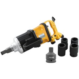 Combo Chave de Impacto 1 Pol. Eixo Curto + Adaptador 1 x 3/4 Pol FortG Pro CHIAPERINI-K7893