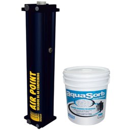Combo Secador de Ar por Absorção para Ponto de Uso 16pcm + Pastilhas Absorvedoras Refil 1kg METALPLAN-K7927