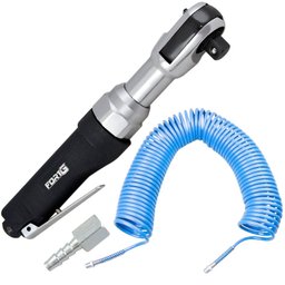 Catraca Reversível Pneumática de 1/2 Pol com Adaptador Rosca Fêmea + Mangueira SCHWEERS-K8121