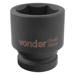 Soquete de Impacto Sextavado 46mm com Encaixe de 1 Pol. VONDER-3061001046