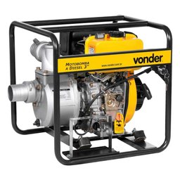 Motobomba a Diesel Autoescorvante 4T 3 Pol. 305CC para Água Limpa VONDER-6893003000