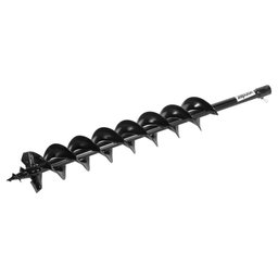 Broca espiral duplo para perfurador de solo, 100 mm x 800 mm, VONDER-5399000100