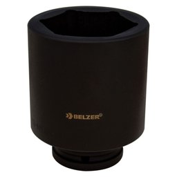 Soquete de Impacto Sextavado Longo de 55mm com Encaixe de 3/4 Pol. BELZER-84798BX
