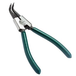 Alicate para Anéis Externo com Bico Curvo 7 Pol. SATA-ST72022ST