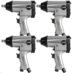 Kit com 4 Chaves de Impacto Pneumática 1/2 Pol. 32Kgfm LITH-K8576