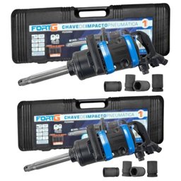 Kit com 2 Chaves Parafusadeira de Impacto 1 Pol. 4200Nm FG3500U FORTGPRO-K8643