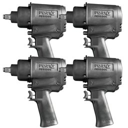 Kit com 4 Chaves Parafusadeira de Impacto Pneumática 720Nm 1/2 Pol. FG3330U FORTGPRO-K8581