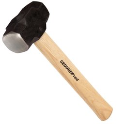 Marreta Oitavada 5Kg com Cabo de Madeira GEDORE RED-R92200583