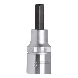 Chave Soquete Ponta Hexagonal de 19mm com Encaixe de 1/2 Pol. GEDORE RED-R62551910