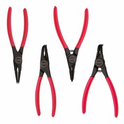 Jogo de Alicates CR-V para Anéis Internos e Externos com 4 Peças GEDORE RED-R28002104