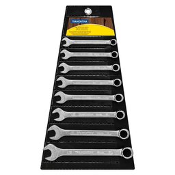 Jogo de Chaves Combinadas com 8 Peças de 10 mm a 19 mm TRAMONTINA-41128208