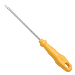 Chave de Fenda 1/8 x 4 Pol. com Cabo Injetado Amarelo TRAMONTINA-41500011