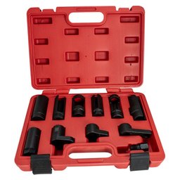 Jogo de Soquetes para Sensor de Oxigênio/ Sonda Lambda 11 Peças SIGMA TOOLS-0699940022