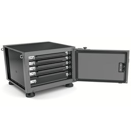 Caixa para Ferramentas Pickup Box Cinza 65 x 70 x 50cm com 5 Gavetas TRAMONTINA-44958401