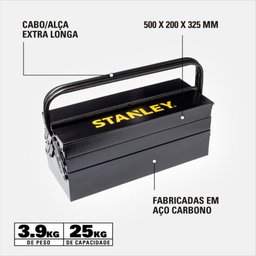 Caixa de Ferramentas Sanfonada com 5 Gavetas STANLEY-STST98724LA