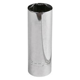 Soquete de Vela Sextavado em Cromo Vanádio 16mm com Encaixe de 1/2 Pol. LITH-LT0035.FM