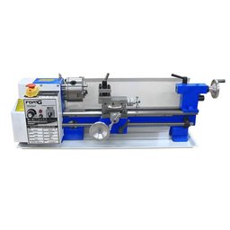 Mini Torno Mecânico Profissional Usinagem 350mm 550W 220V Precisão, Controle e Performance FORTGPRO-FG0001