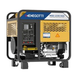 Gerador de Energia a Diesel MGD-G 12500 MAX 12,5Kva Monofásico com Partida Elétrica MENEGOTTI-40866521