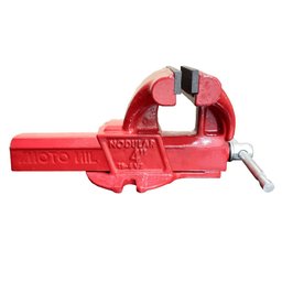 Torno de Bancada N. 04 Fixo TB-400P V2 Vermelho MOTOMIL-00043822.0