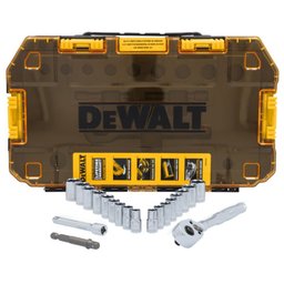 Jogo de Ferramentas Mecânicas com 23 Peças e Maleta DEWALT-DWMT45414