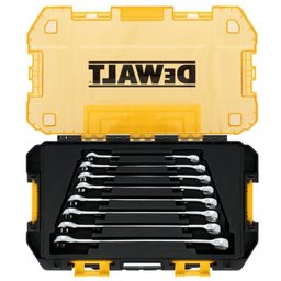 Jogo de Chaves Combinadas com 8 Peças e Maleta Plástica DEWALT-DWMT45426