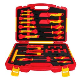 Jogo de Ferramentas Isoladas VDE 1000V com 25 Peças SIGMA TOOLS-6999940003
