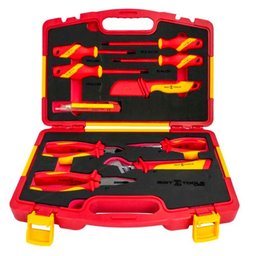Jogo de Ferramentas Isoladas VDE 1000V com 10 Peças SIGMA TOOLS-6999940002